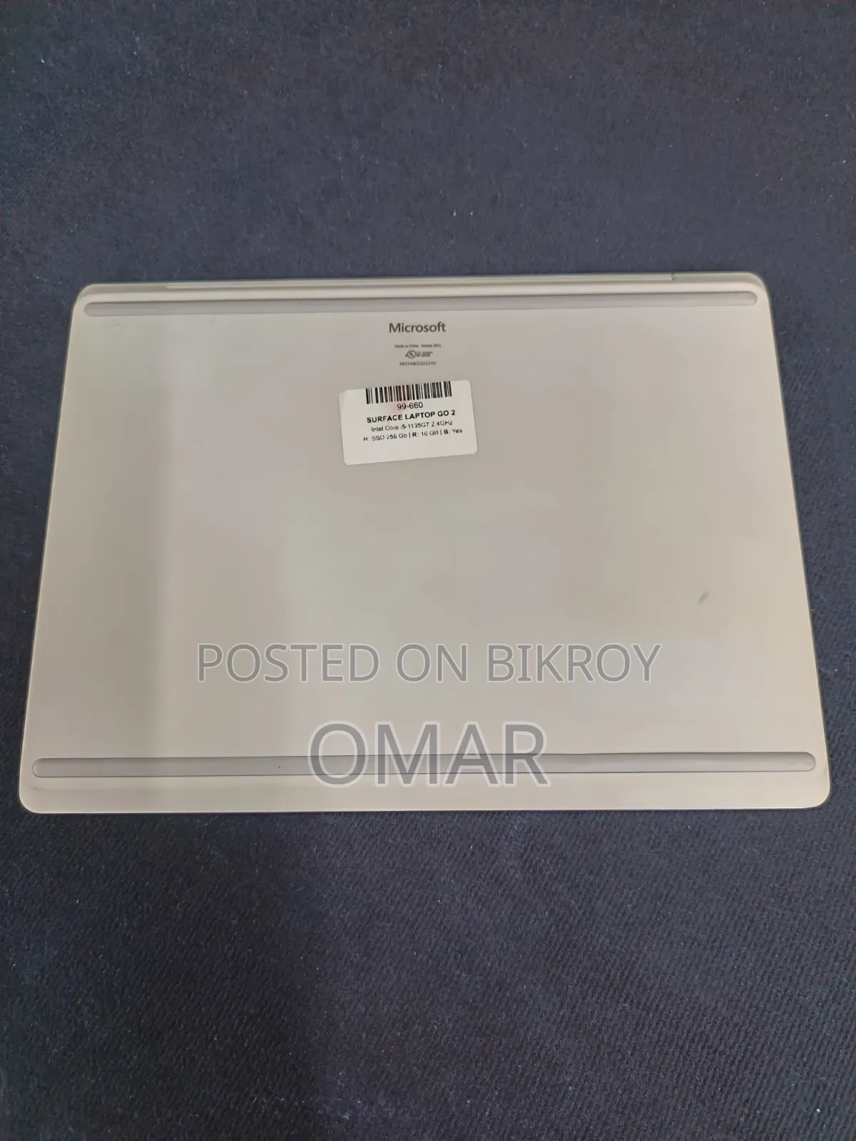 Laptop Microsoft Surface Go 2 16GB Intel Core i5 SSD 256GB