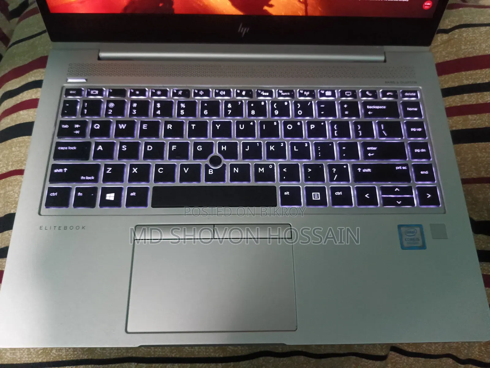 Laptop HP EliteBook 840 G6 8GB Intel Core i5 HDD+SSD 256GB