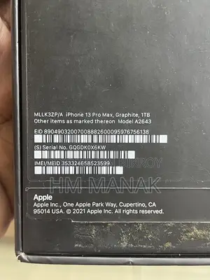 Apple iPhone 13 Pro Max 1 TB Black