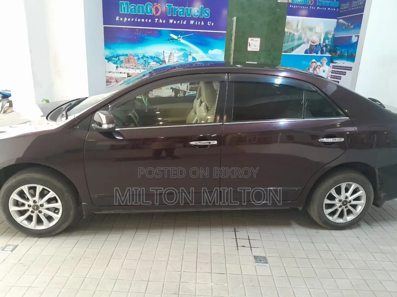 Toyota Premio 2015 Maroon