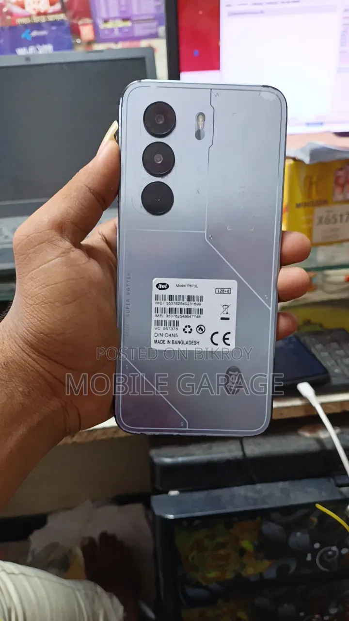 Itel P70 64 GB White