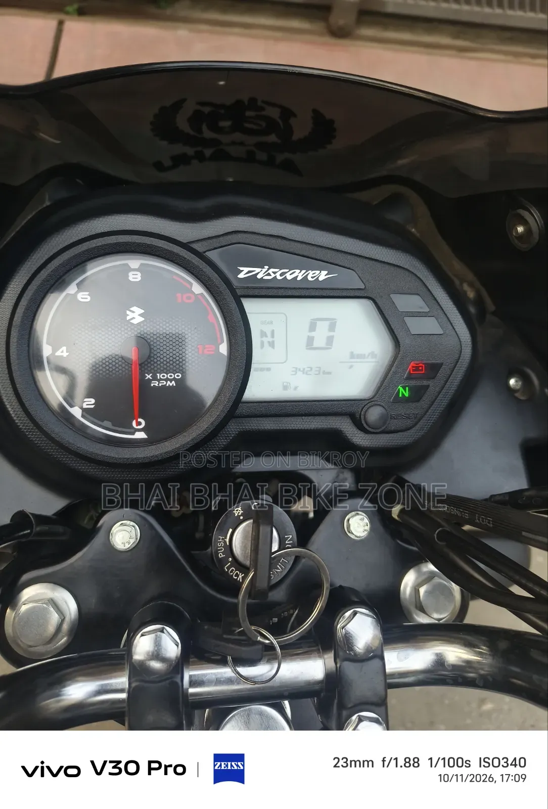 Bajaj Discover 125 2025 Black