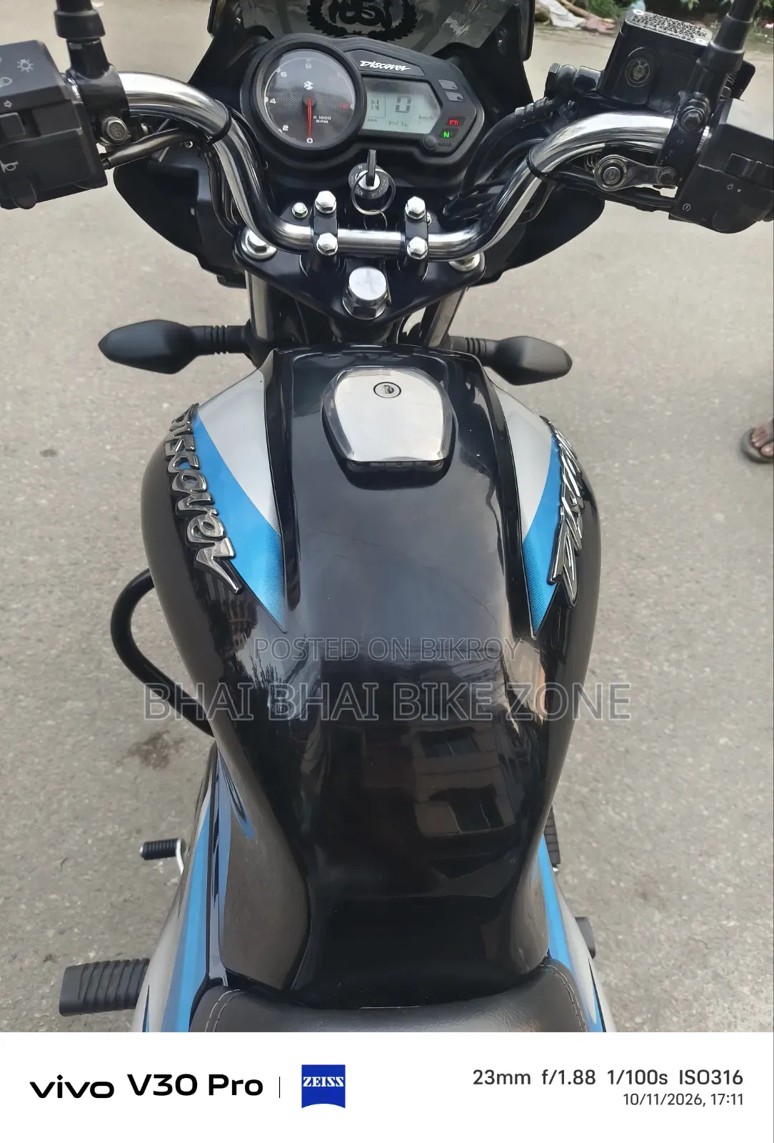 Bajaj Discover 125 2025 Black