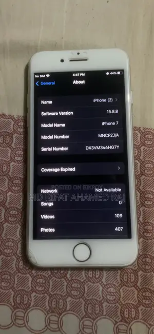 Apple iPhone 7 32 GB Silver