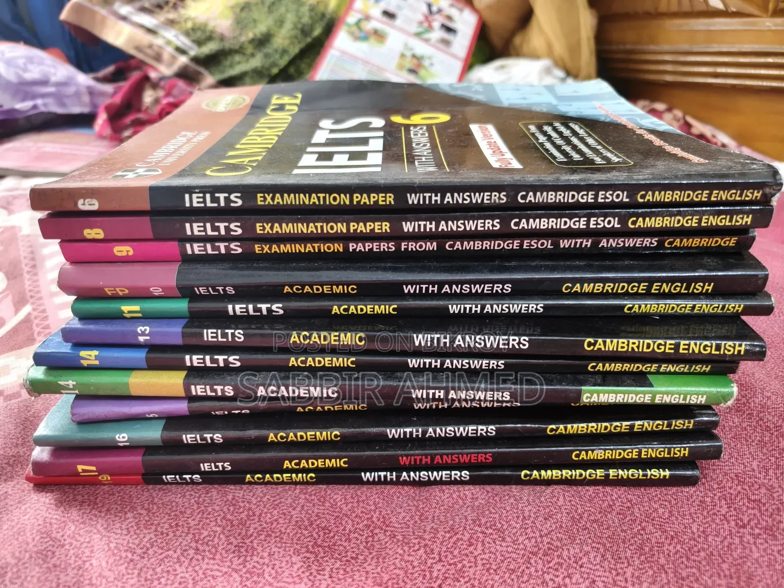 More than 20 IELTS books for sale together | IELTS Full Book Collection