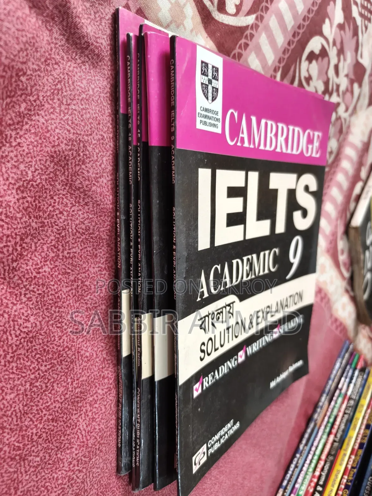 More than 20 IELTS books for sale together | IELTS Full Book Collection