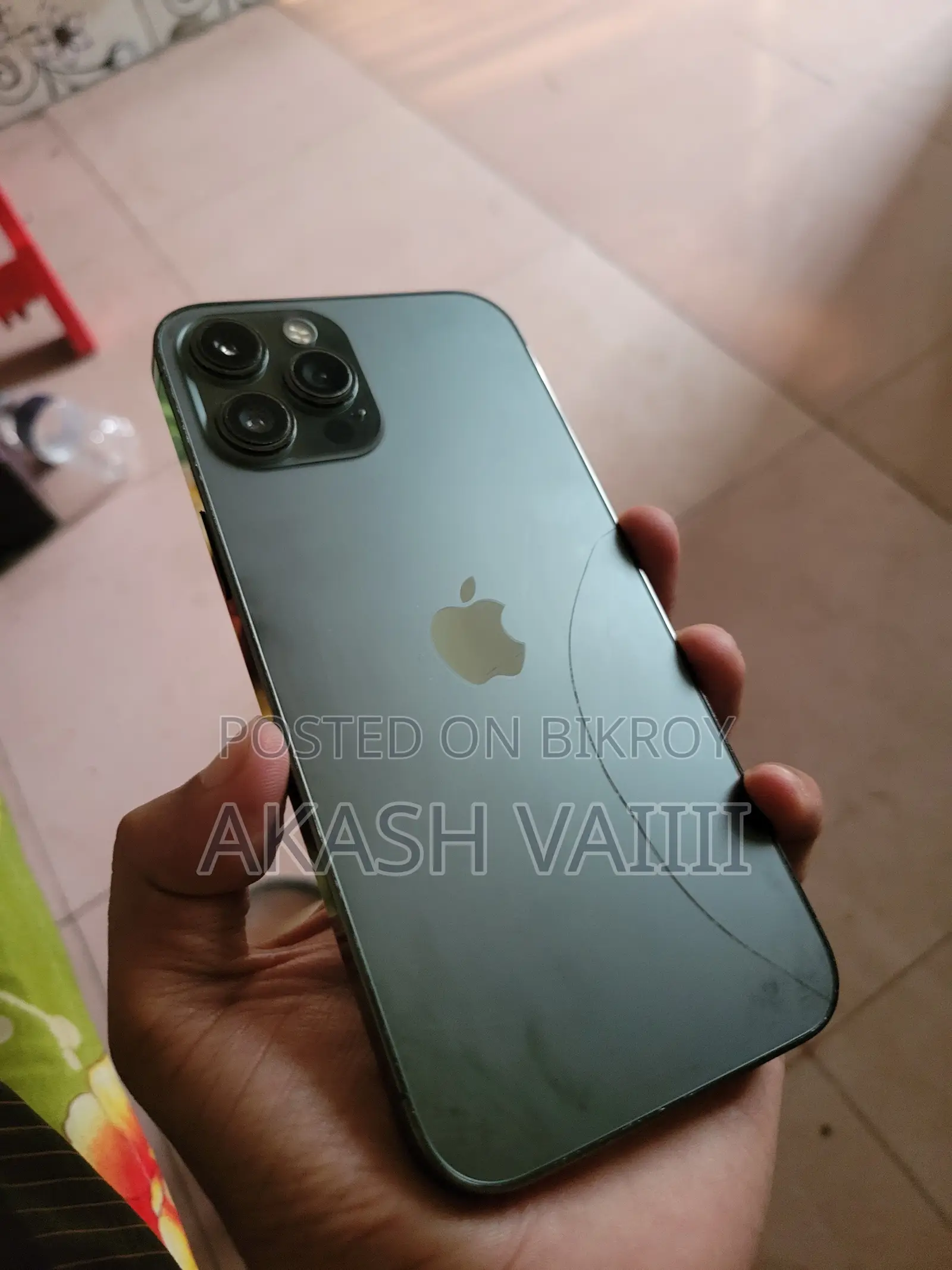 অ্যাপল আইফোন ১২ প্রো ম্যাক্স ১২৮ জিবি গ্রাফাইট