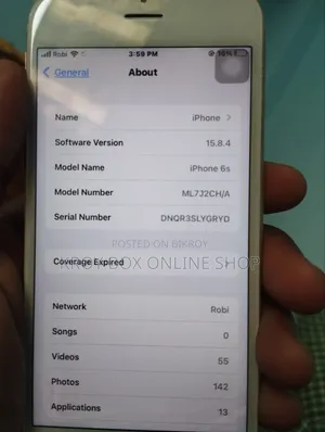 Apple iPhone 6s 64 GB Gold