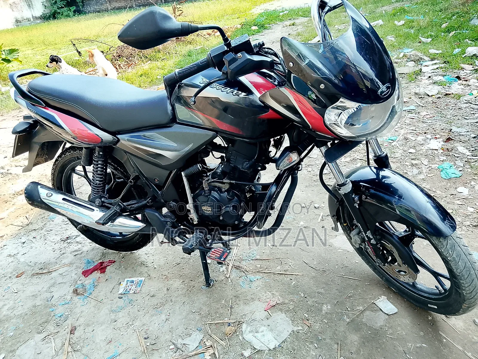 বাজাজ ডিসকভার ১১০ ২০২১ কালো