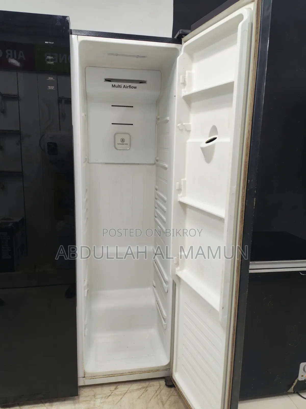 Eco+ 566 Liter Side by Side Glass Door