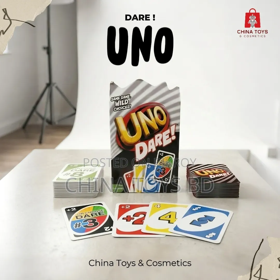 UNO Dare Challenge Card Game – Fun Party Game for Friends