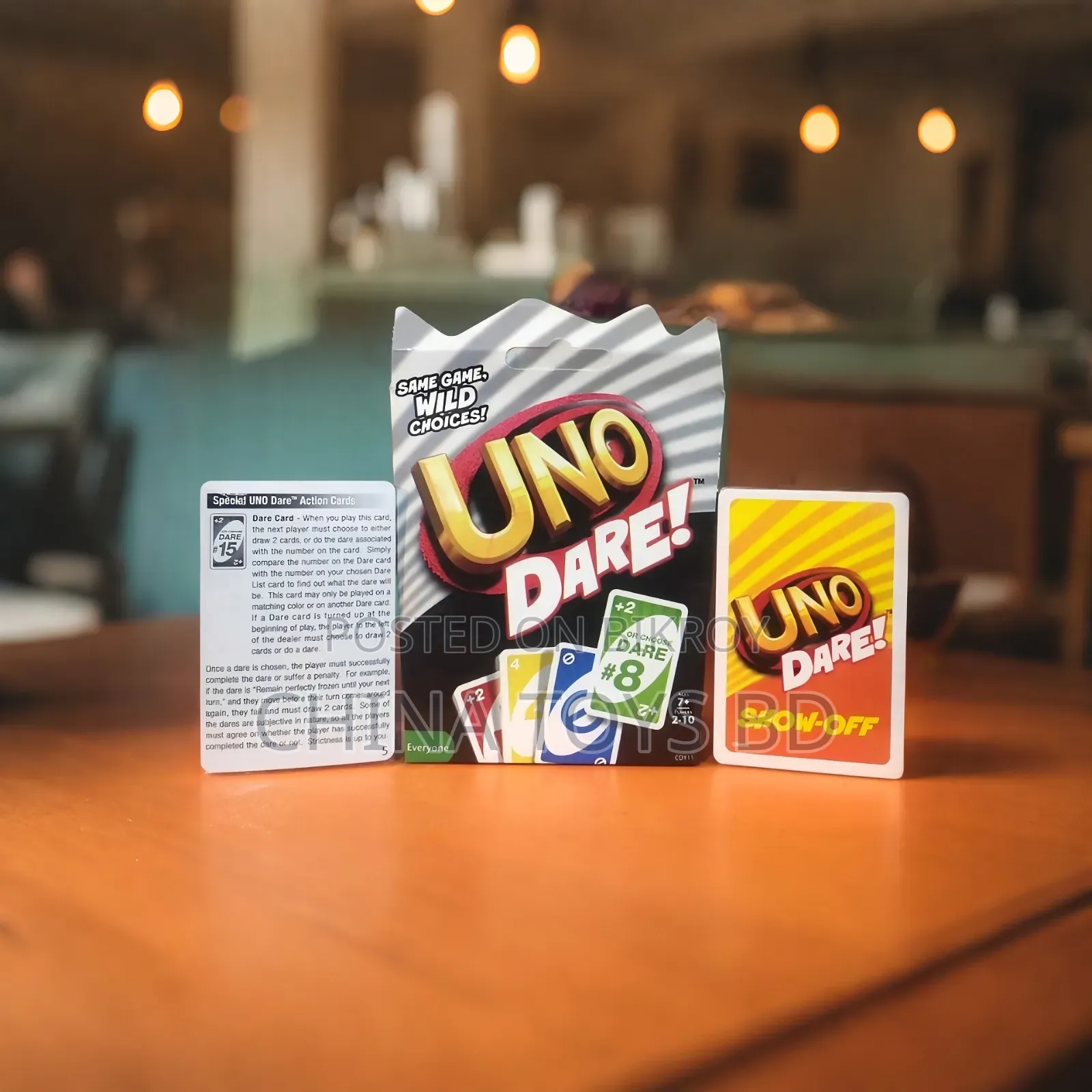 UNO Dare Challenge Card Game – Fun Party Game for Friends