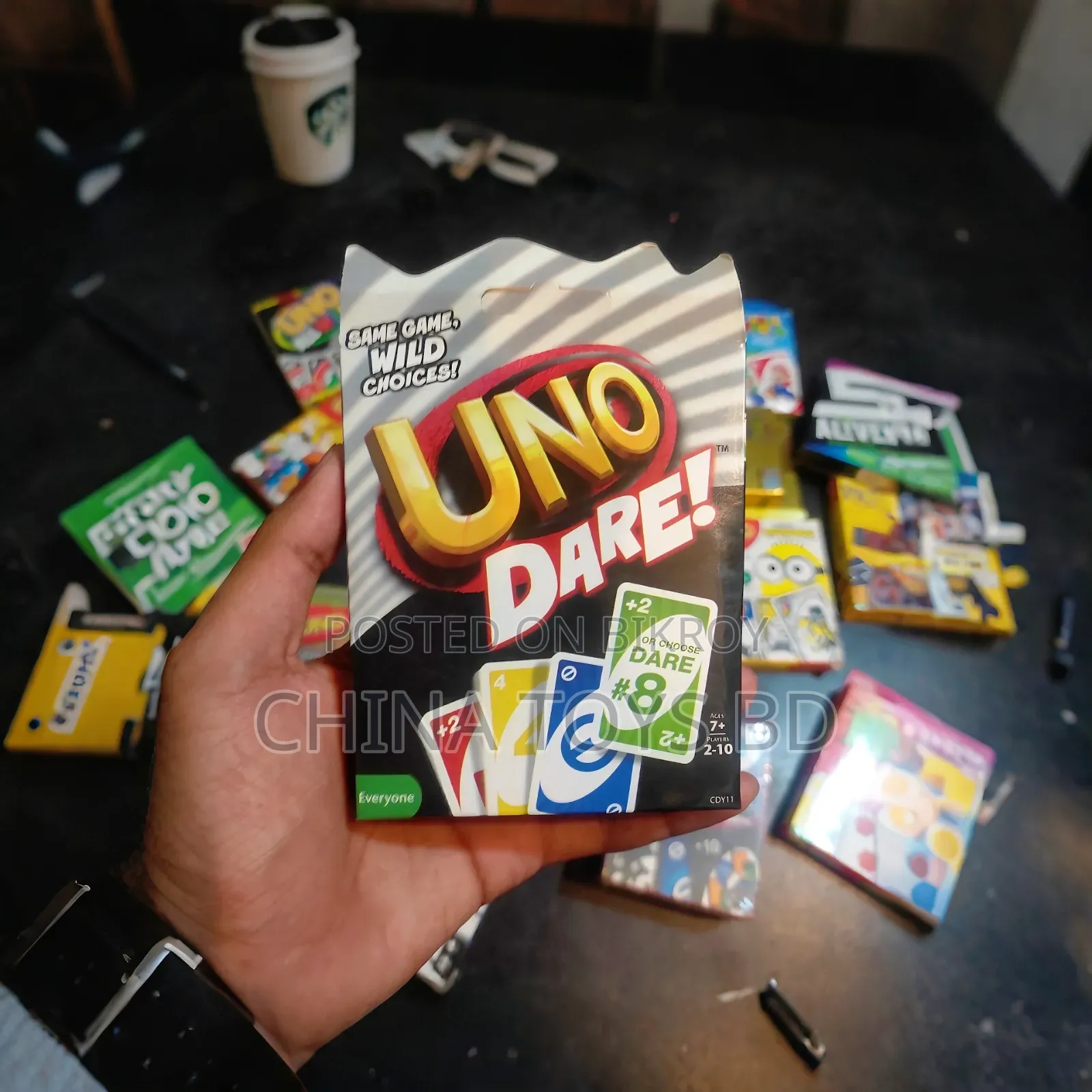 UNO Dare Challenge Card Game – Fun Party Game for Friends