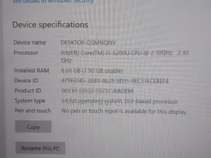 Laptop Lenovo ThinkPad L470 8GB Intel Core i5 SSD 256GB