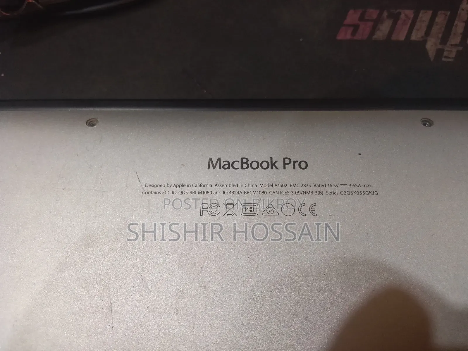 Laptop Apple MacBook 2015 8GB Intel Core i5 SSD 128GB