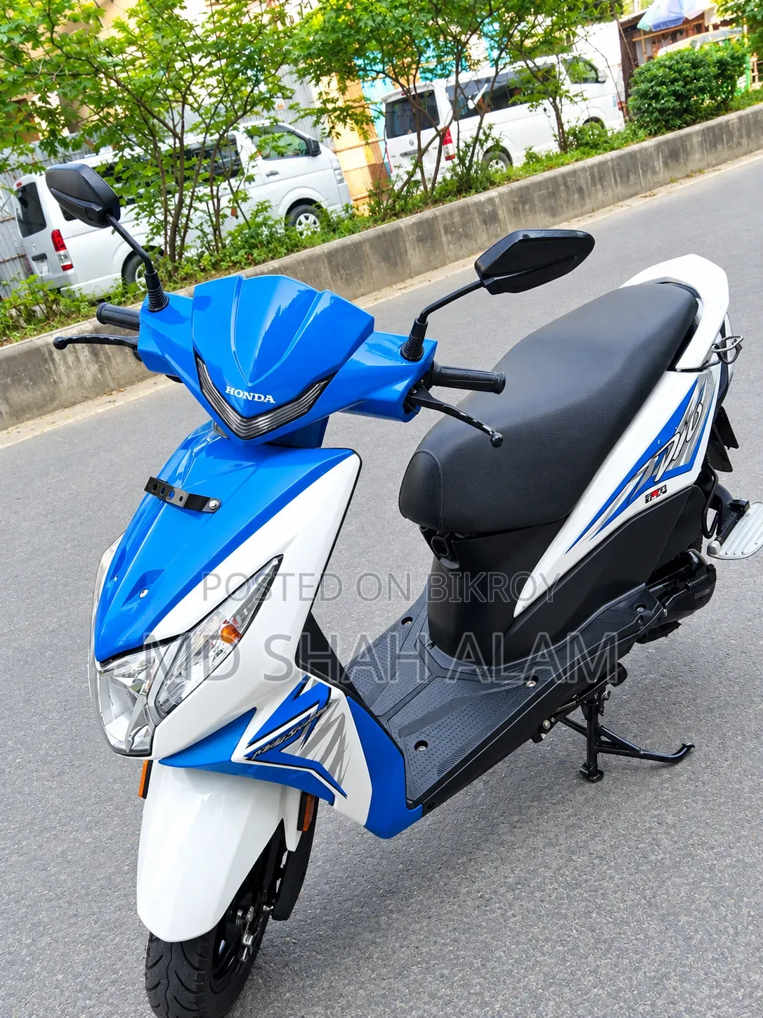 Honda Dio 2019 Blue
