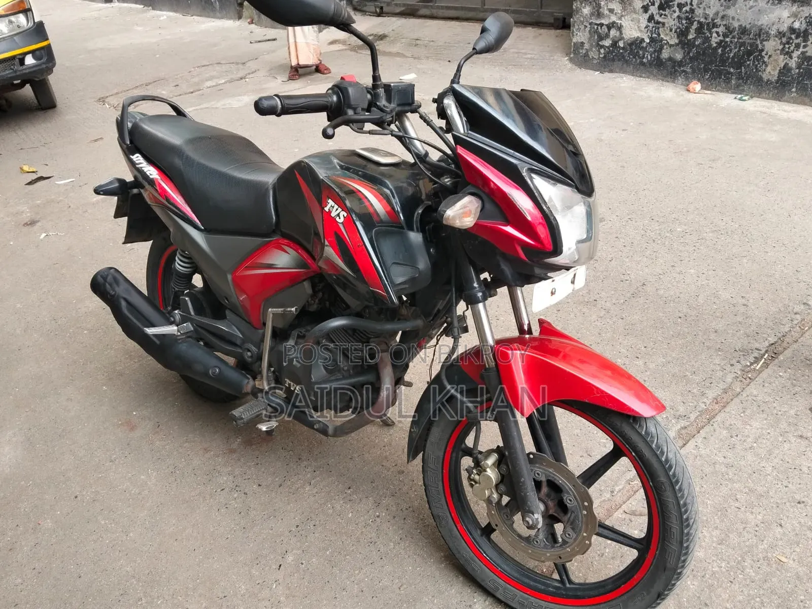 TVS Rockz 125 2018 Red