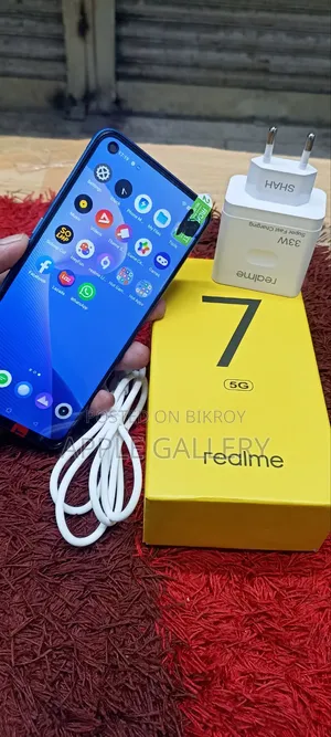 New Realme 7 5G 128 GB Blue