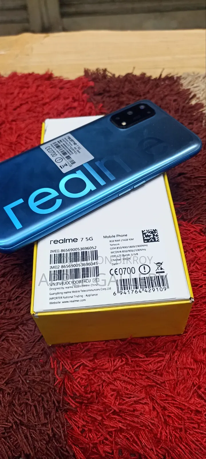 New Realme 7 5G 128 GB Blue