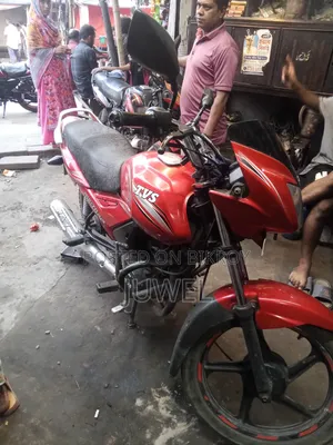 TVS Metro Plus 2016 Red