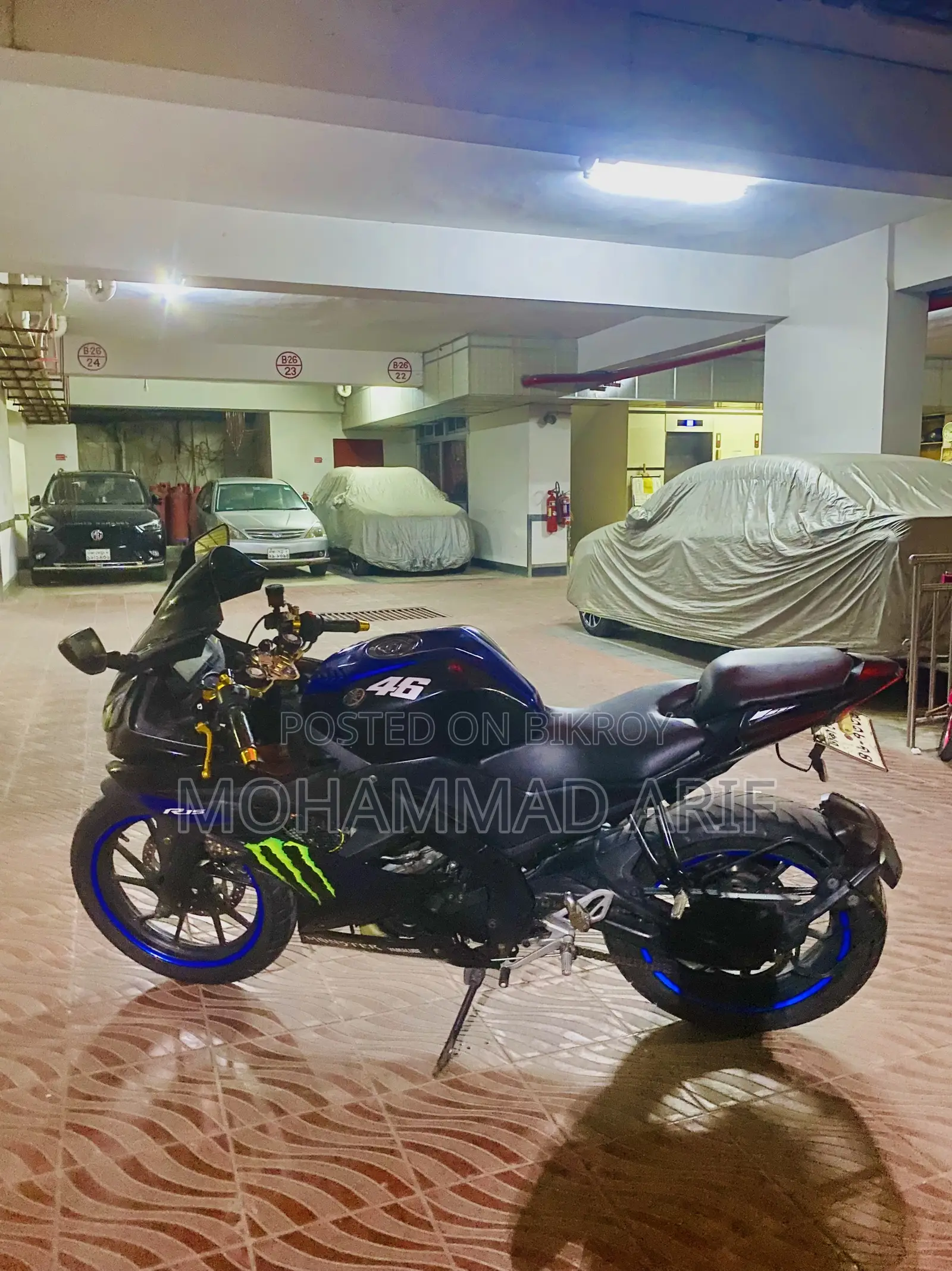 Yamaha R15 V3 2020 Black
