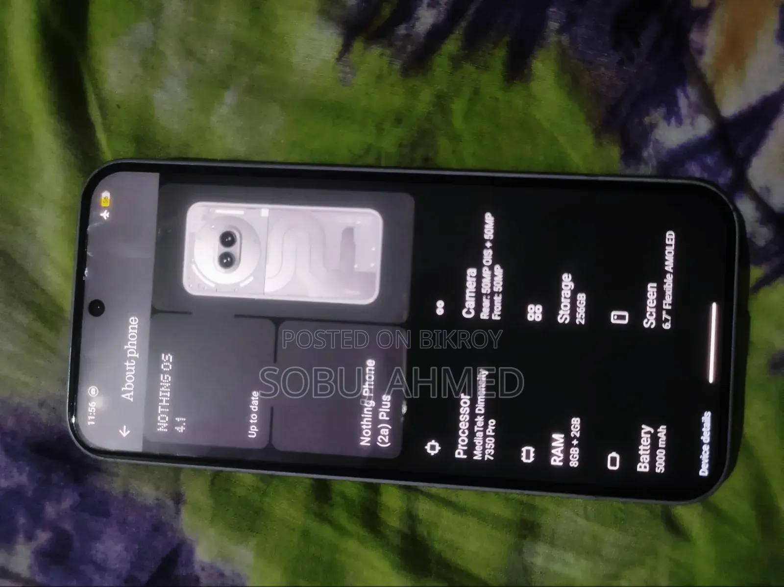 নাথিং ফোন ২এ প্লাস ২৫৬ জিবি হোয়াইট