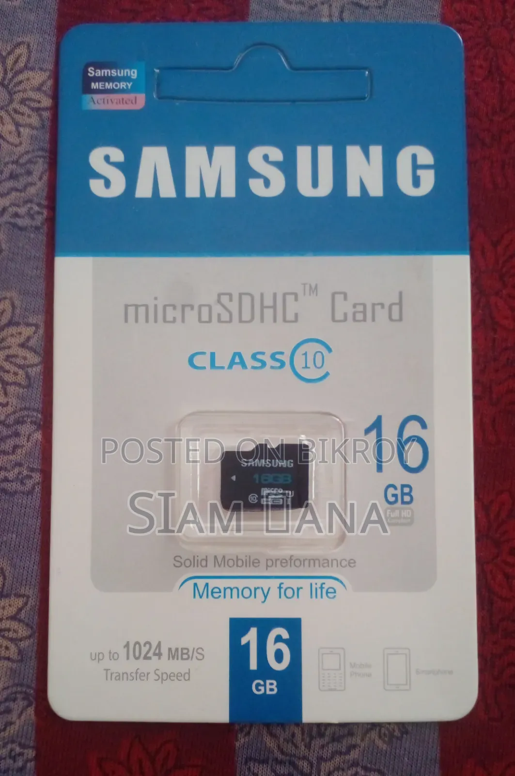 Samsung 16gb Memory Card