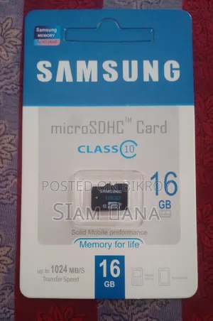 Samsung 16gb Memory Card
