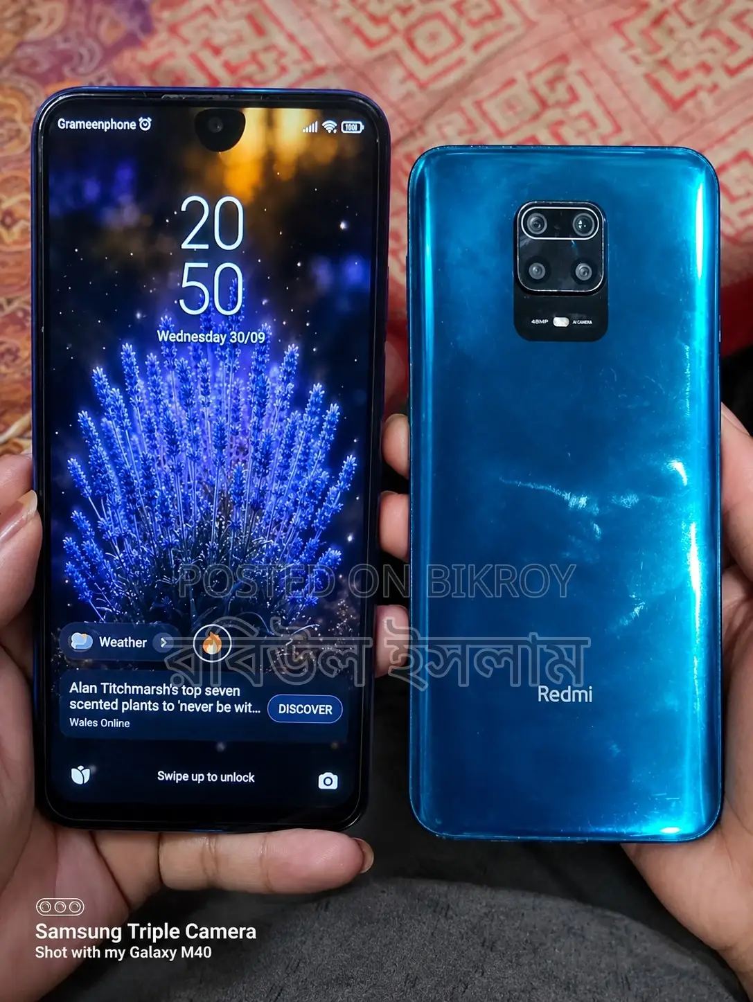 Xiaomi Redmi Note 9 Pro Max 128 GB Blue