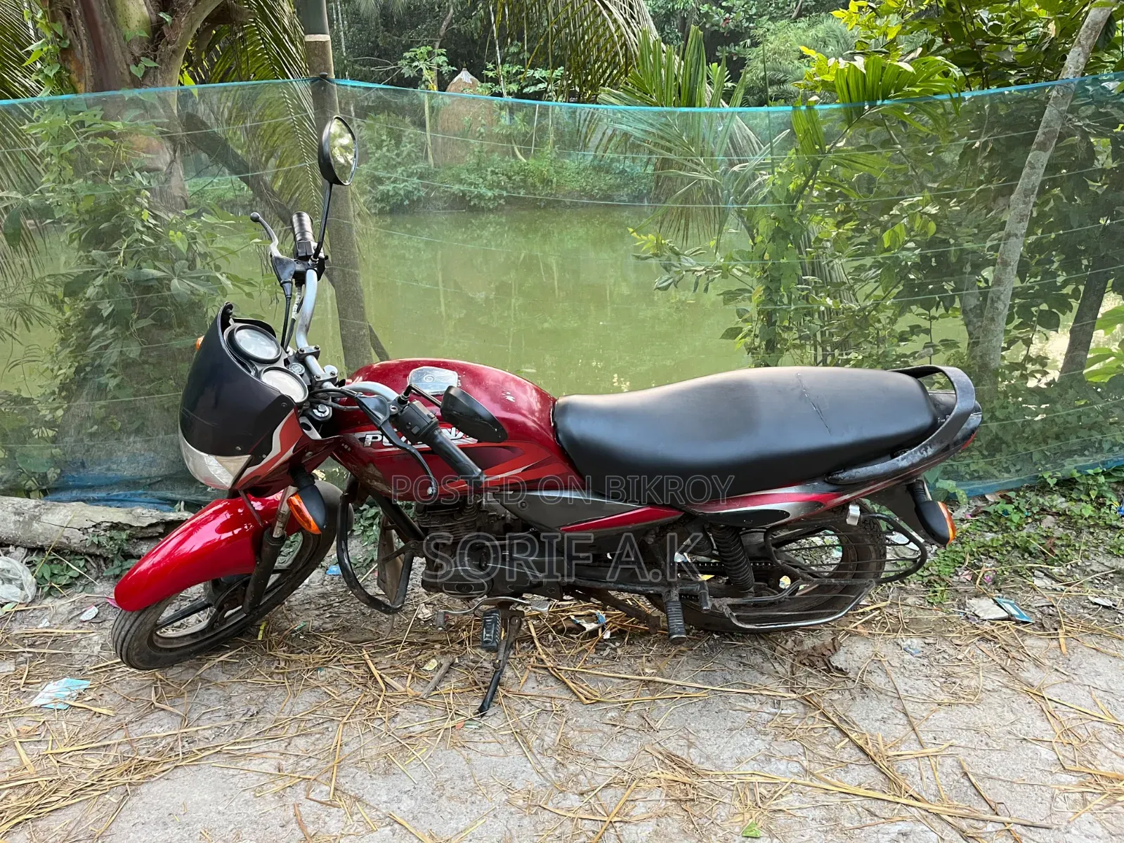 Bajaj Platina 100 2018 Red