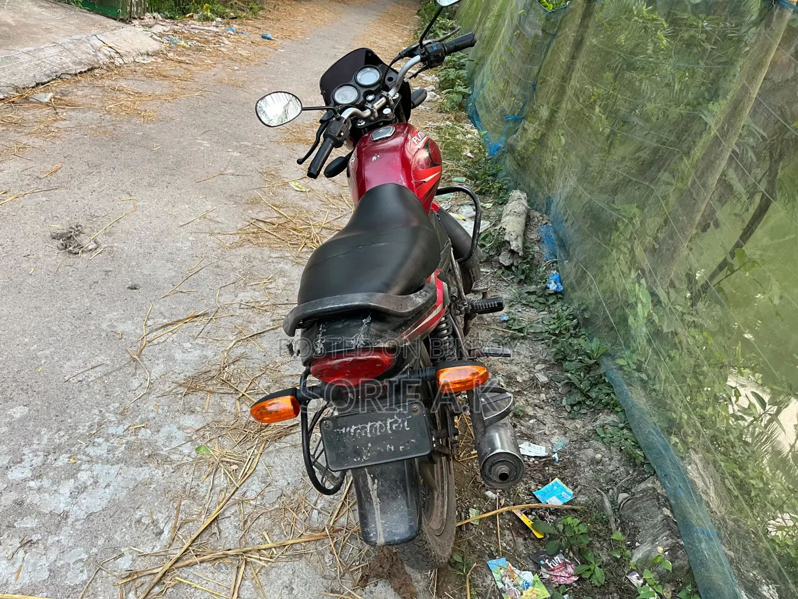 Bajaj Platina 100 2018 Red