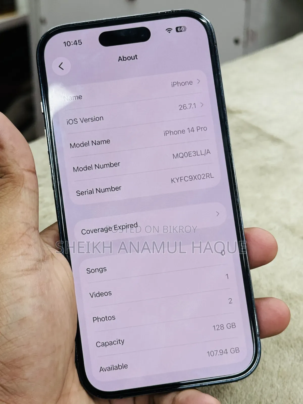 Apple iPhone 14 Pro 128 GB Purple