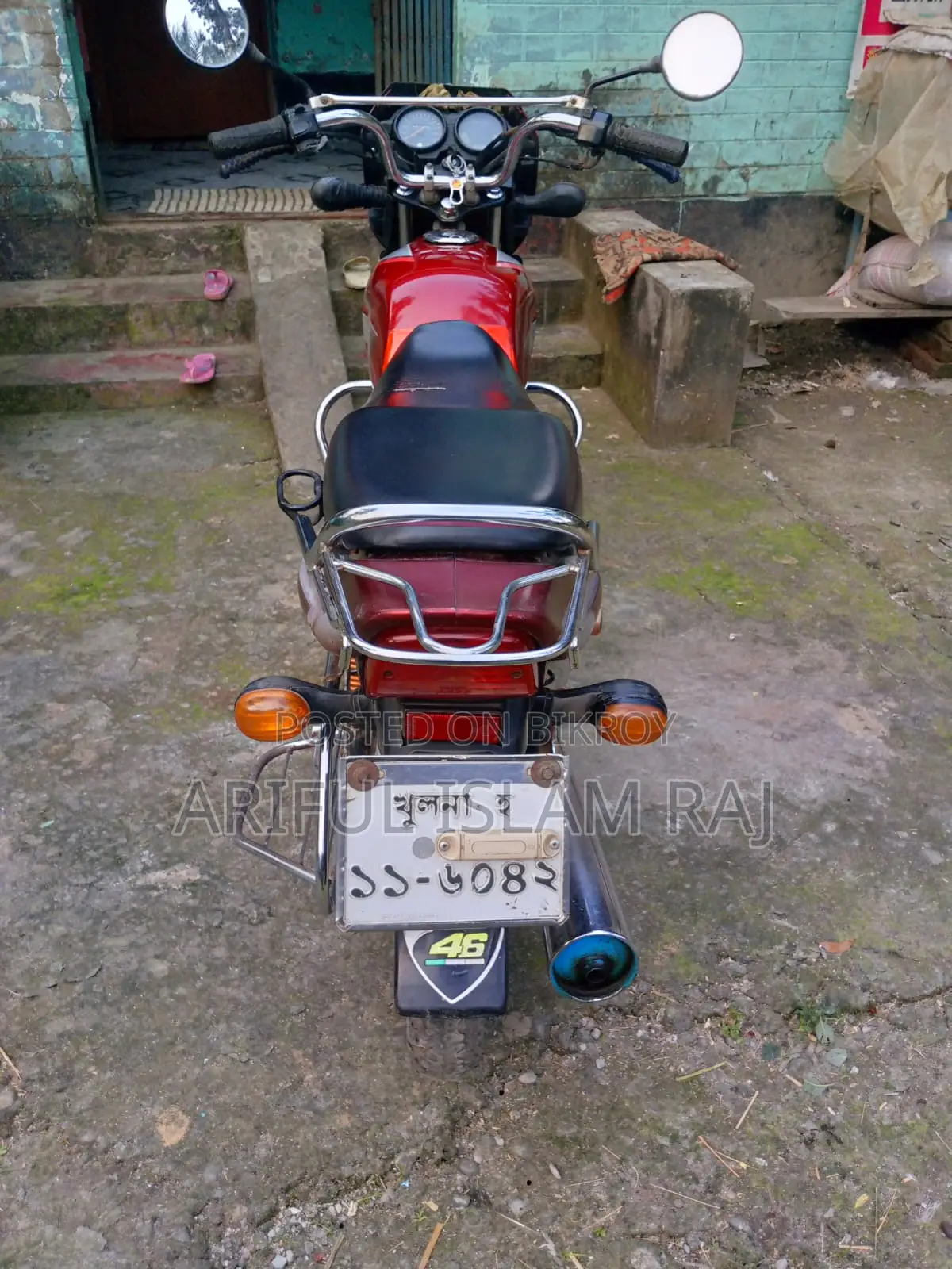 বাজাজ সিটি ১০০ ২০১২ লাল