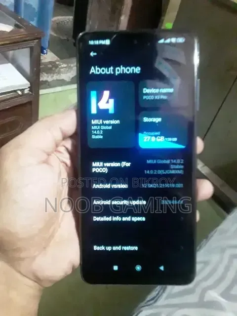 Xiaomi Poco X3 NFC 128 GB Black