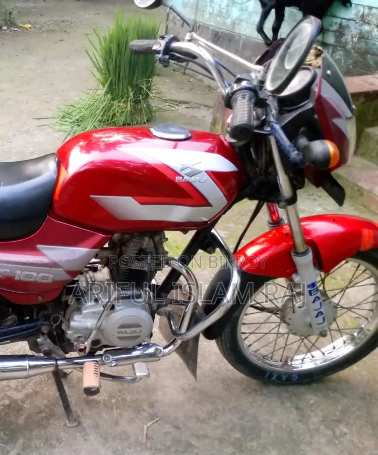 বাজাজ সিটি ১০০ ২০১২ লাল