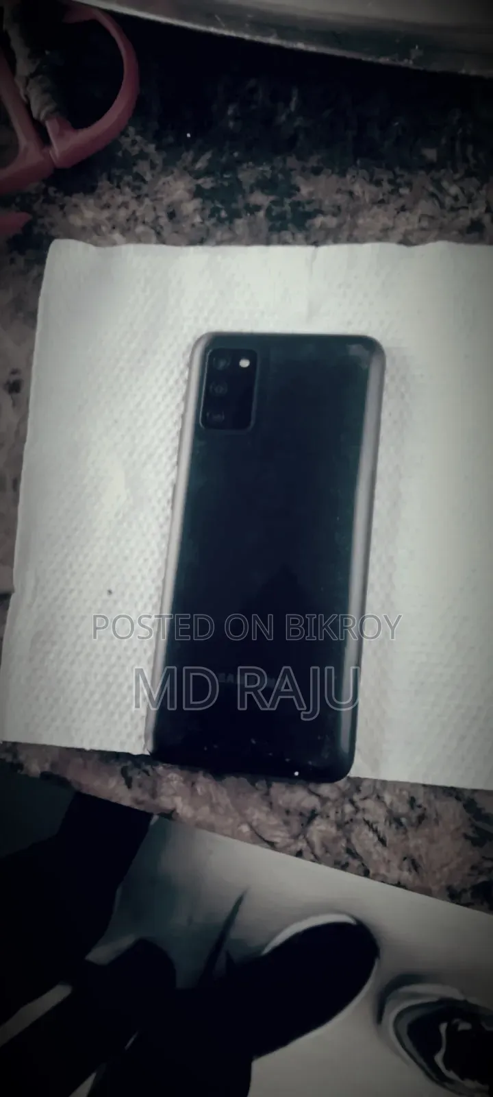 স্যামসাং গ্যালাক্সি এ০২এস ৬৪ জিবি ব্ল্যাক