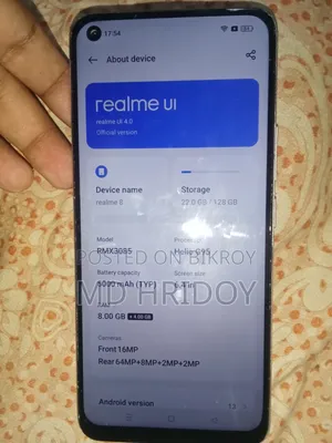 Realme 8 5G 128 GB Silver