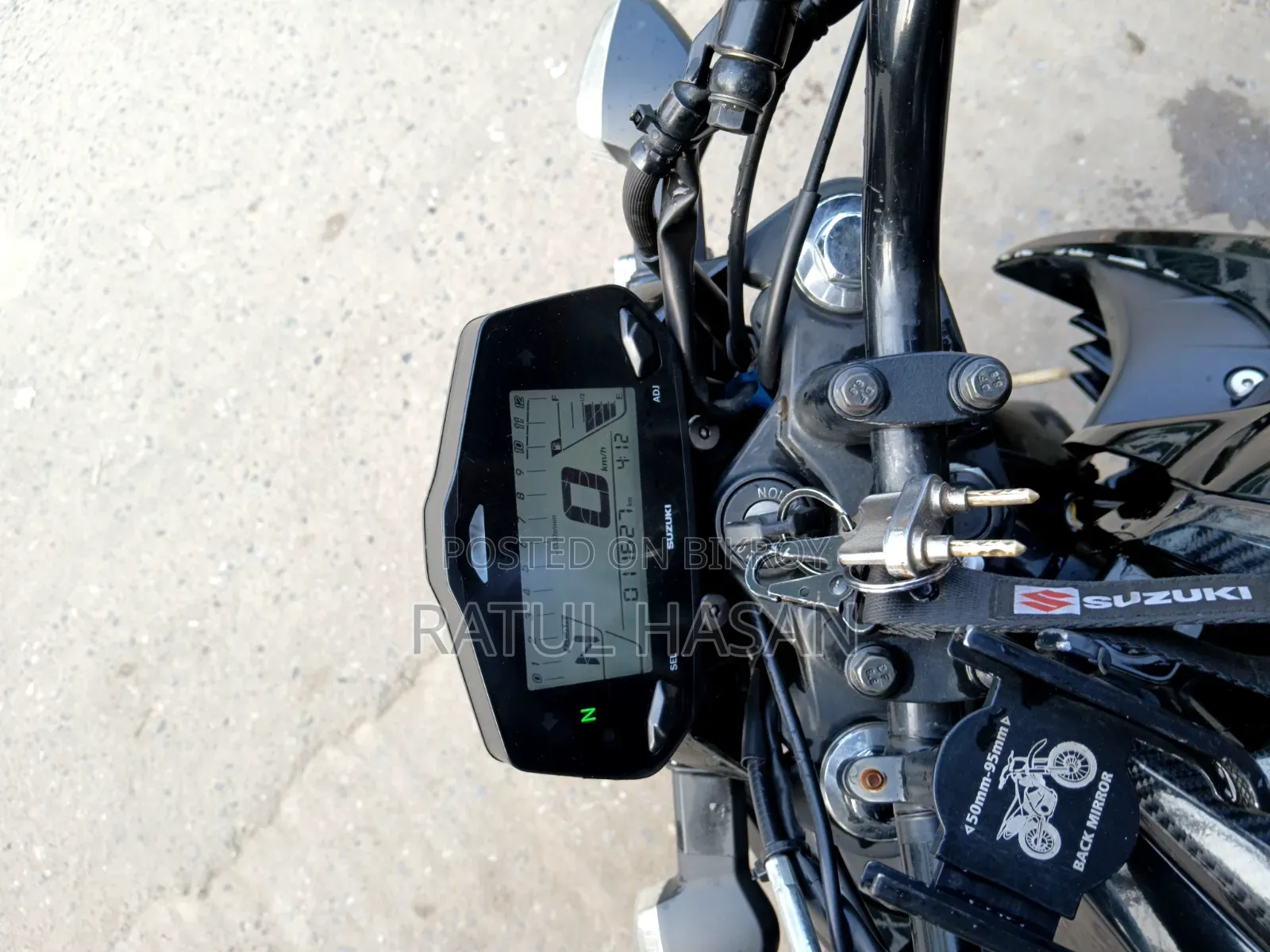 Suzuki Gixxer 2024 Black
