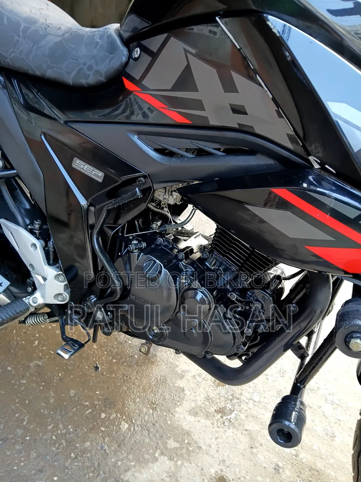 Suzuki Gixxer 2024 Black
