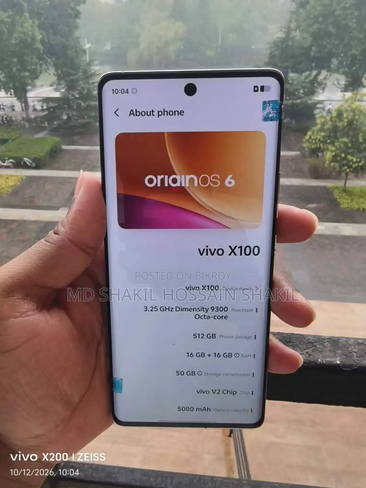 Vivo X100 512 GB White