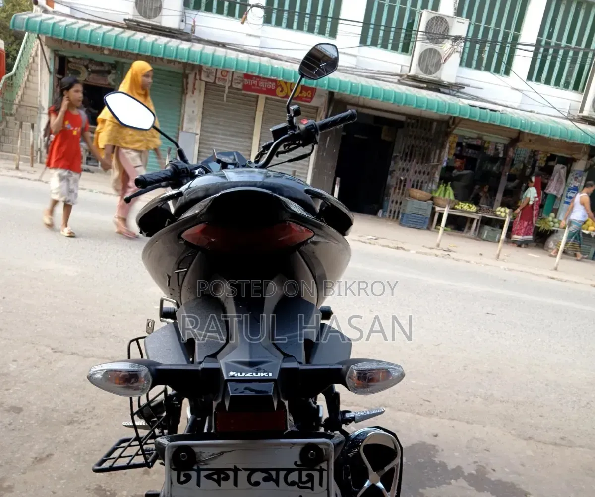 Suzuki Gixxer 2024 Black
