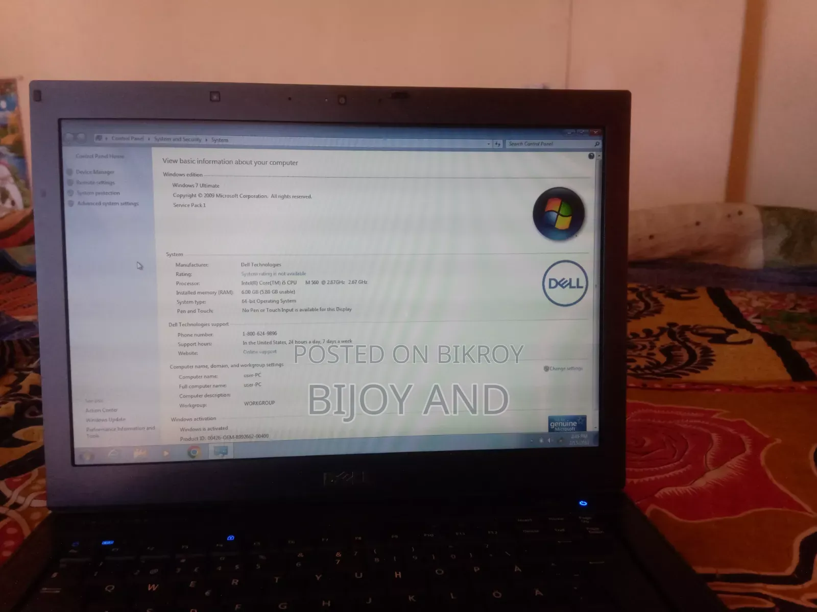 Laptop Dell Latitude E6410 4GB Intel Celeron SSD 350GB