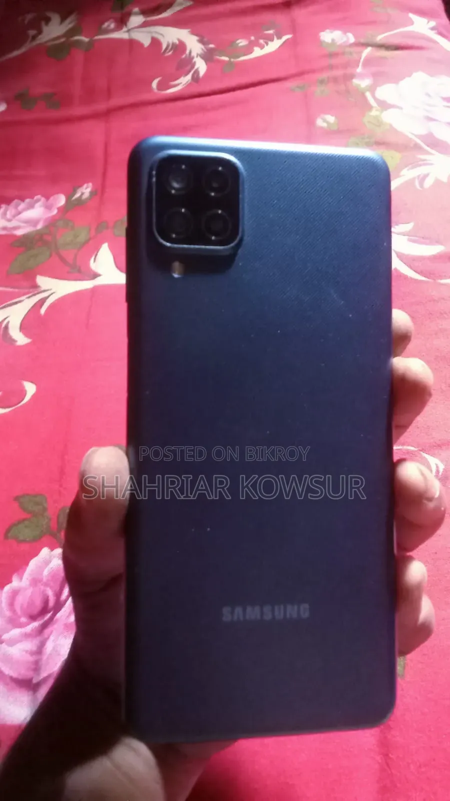 স্যামসাং গ্যালাক্সি এ১২ ৬৪ জিবি ব্লু