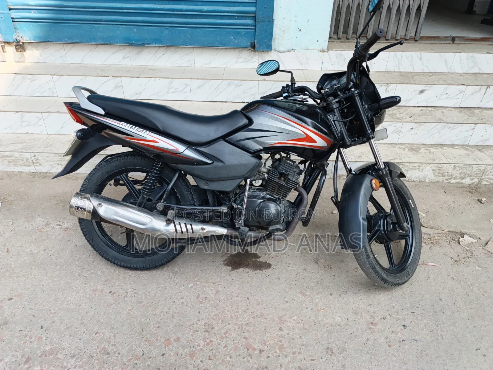 টিভিএস মেট্রো ২০২৪ ব্ল্যাক