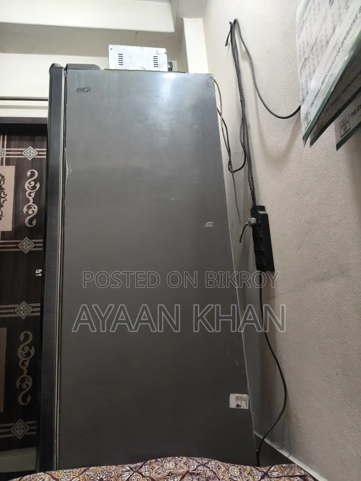 [ব্যবহার করা নতুনের মতো] ওয়াল্টন সাইড-বাই-সাইড ইনভার্টার রেফ্রিজারেটর (৫০০+ লিটার)