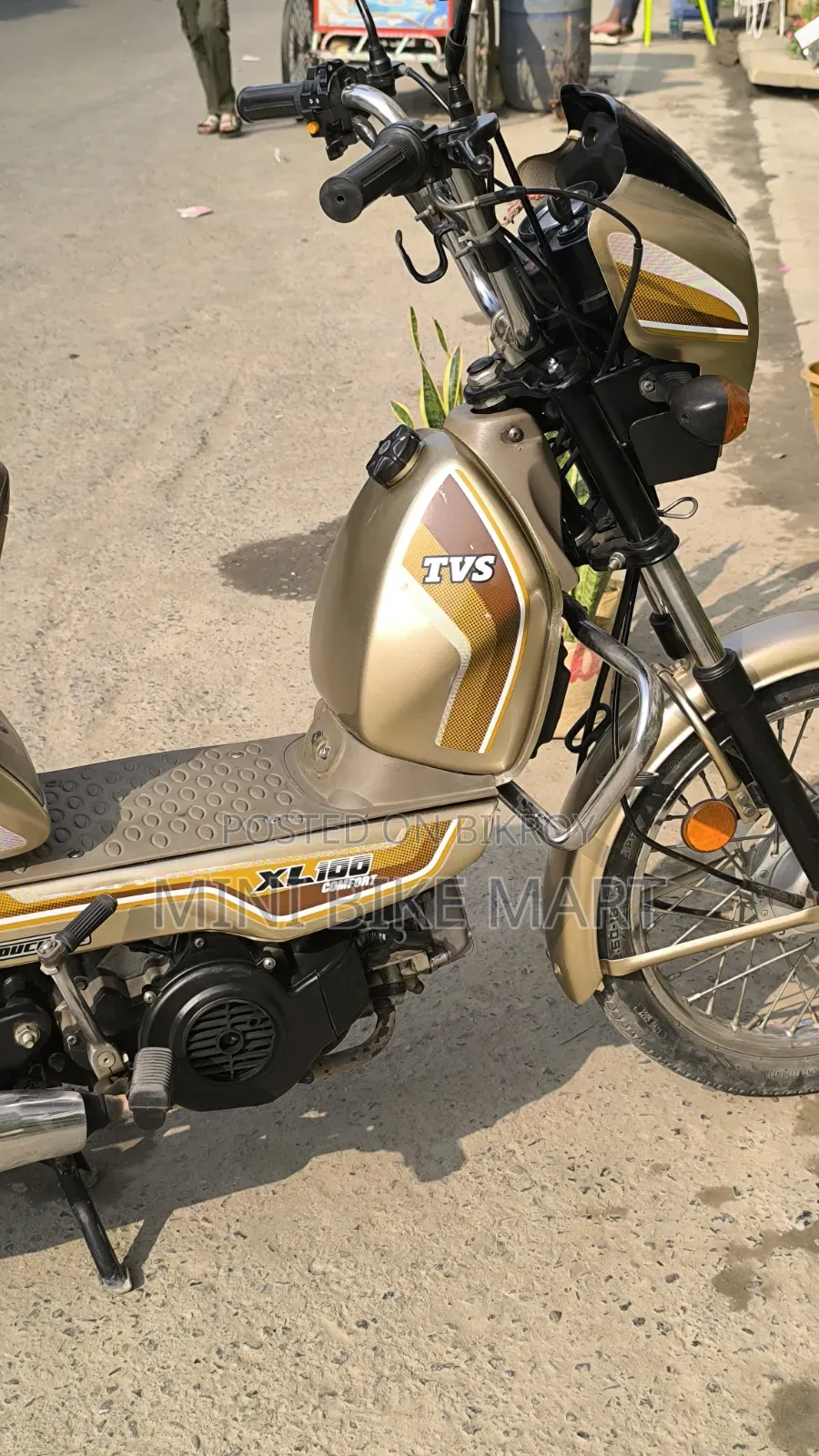 টিভিএস এক্সএল ১০০ কমফোর্ট ২০২২ গোল্ড
