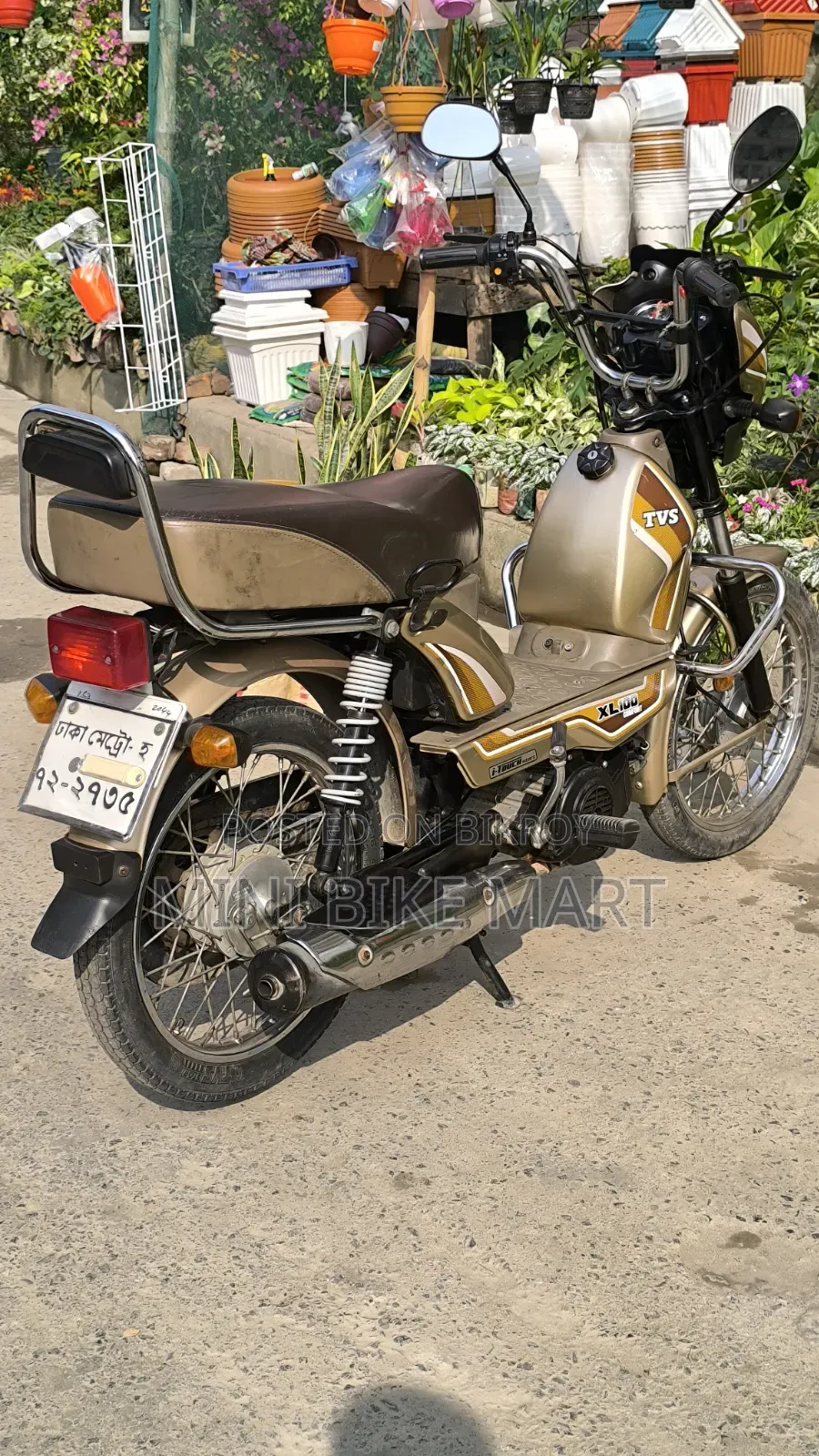 টিভিএস এক্সএল ১০০ কমফোর্ট ২০২২ গোল্ড