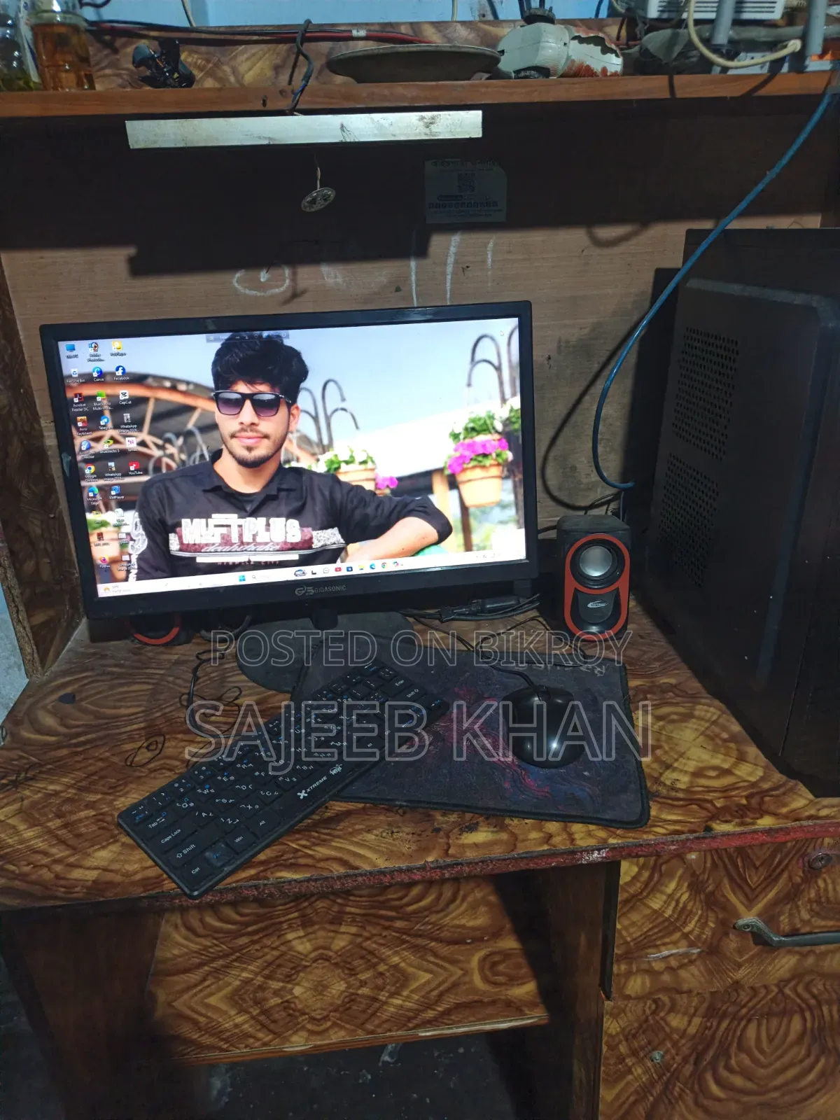 Desktop Computer 8GB Intel Core i3 SSD 500GB
