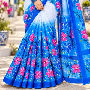 Matching Couple Panjabi & Saree Combo Set