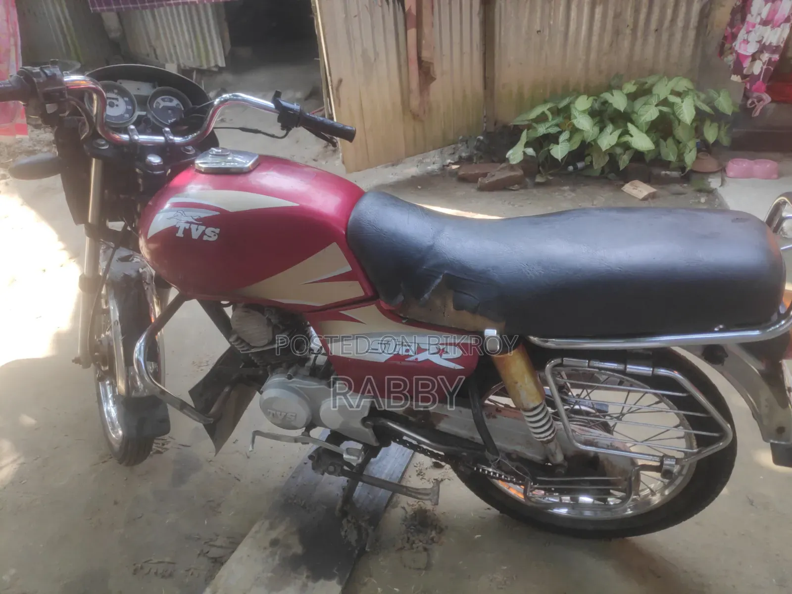 TVS Metro 2008 Red